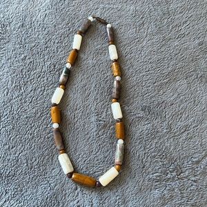 Beautiful handmade stone necklace!!!!